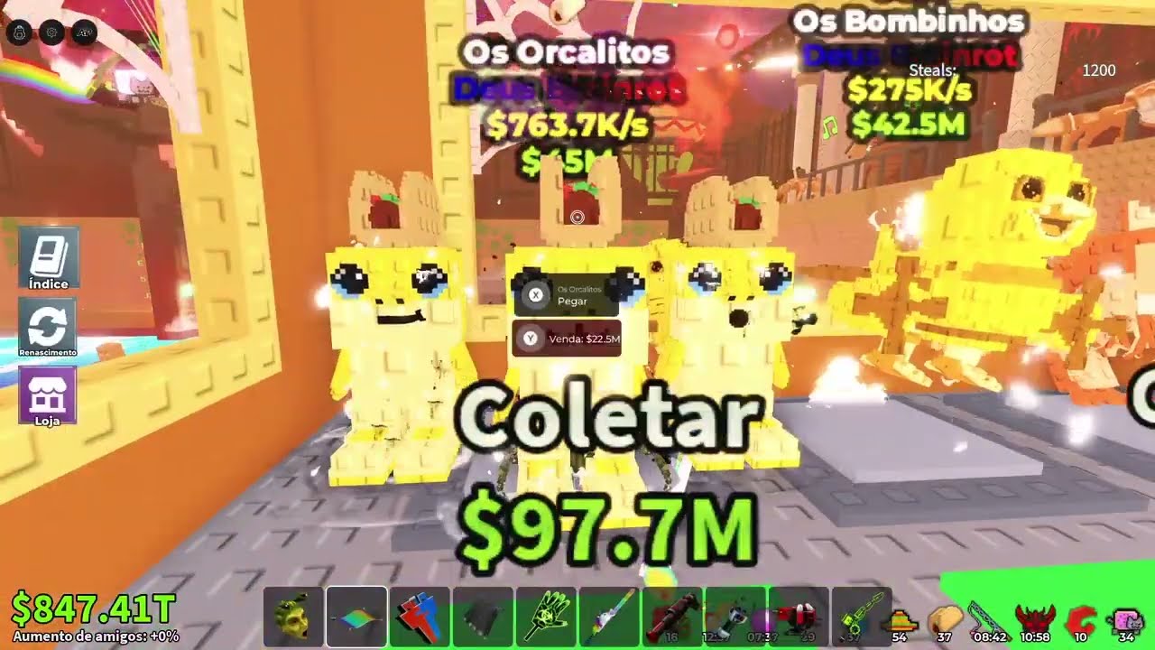 Evento roube um Brainrot