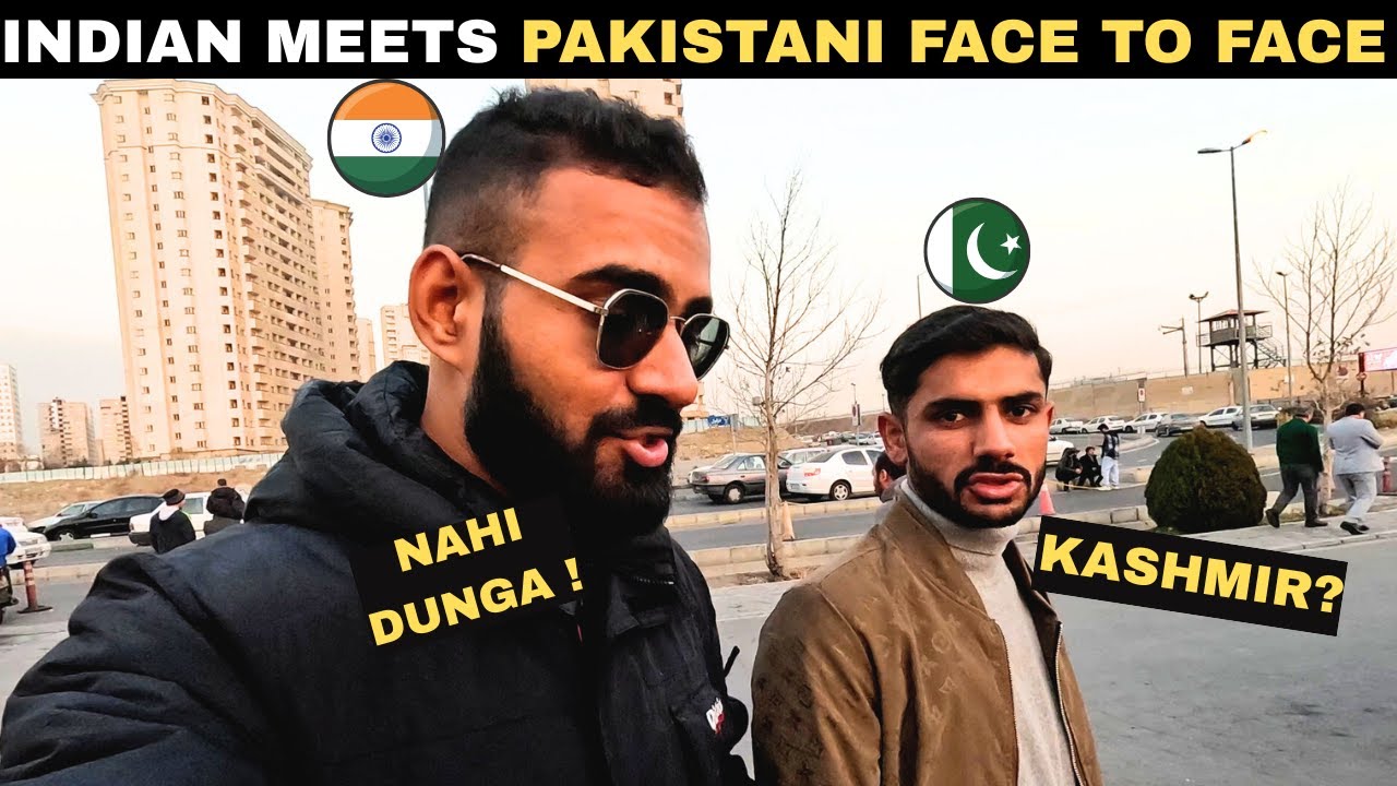 INDIAN meets PAKISTANI for the FIRST time FACE to Face ( We had a Fight)