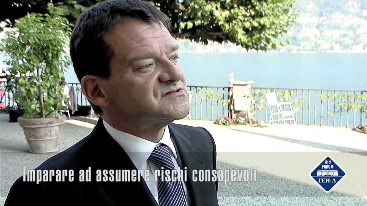 The future in 1 minute. Giovanni Bossi at The European House - Ambrosetti 2012 [EXCLUSIVE][VIDEO]