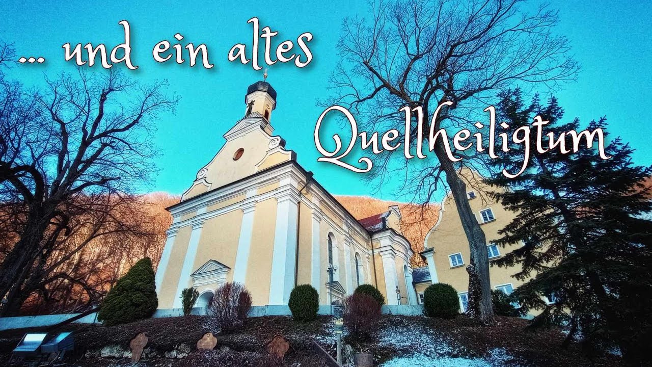 Wallfahrtskirche Ave Maria mit besonderer Weihnachtskrippe Quellheiligtum Deggingen Schwäbische Alb