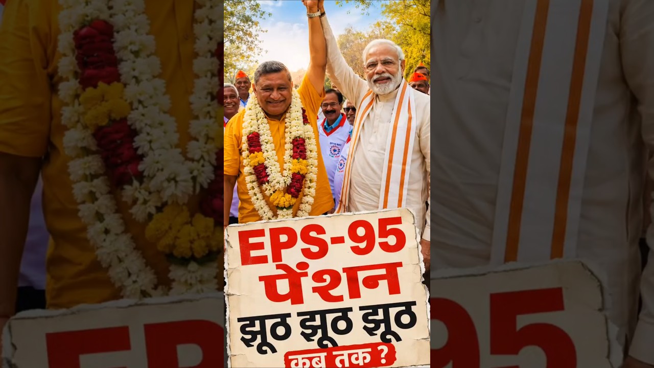 EPS-95 Pension Breaking News | Major Question in Lok Sabha on ₹7500 + DA Pension | EPFO Latest Up...