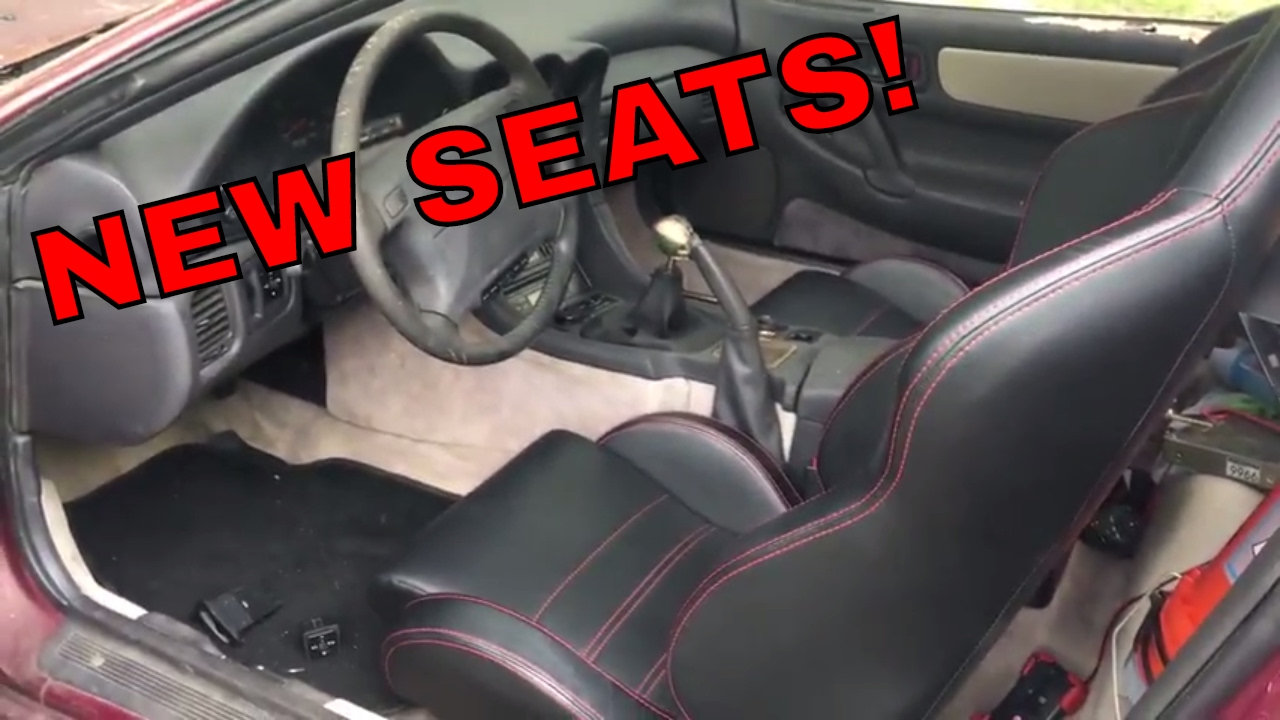 Worst 3000GT VR4 Gets New Seats!