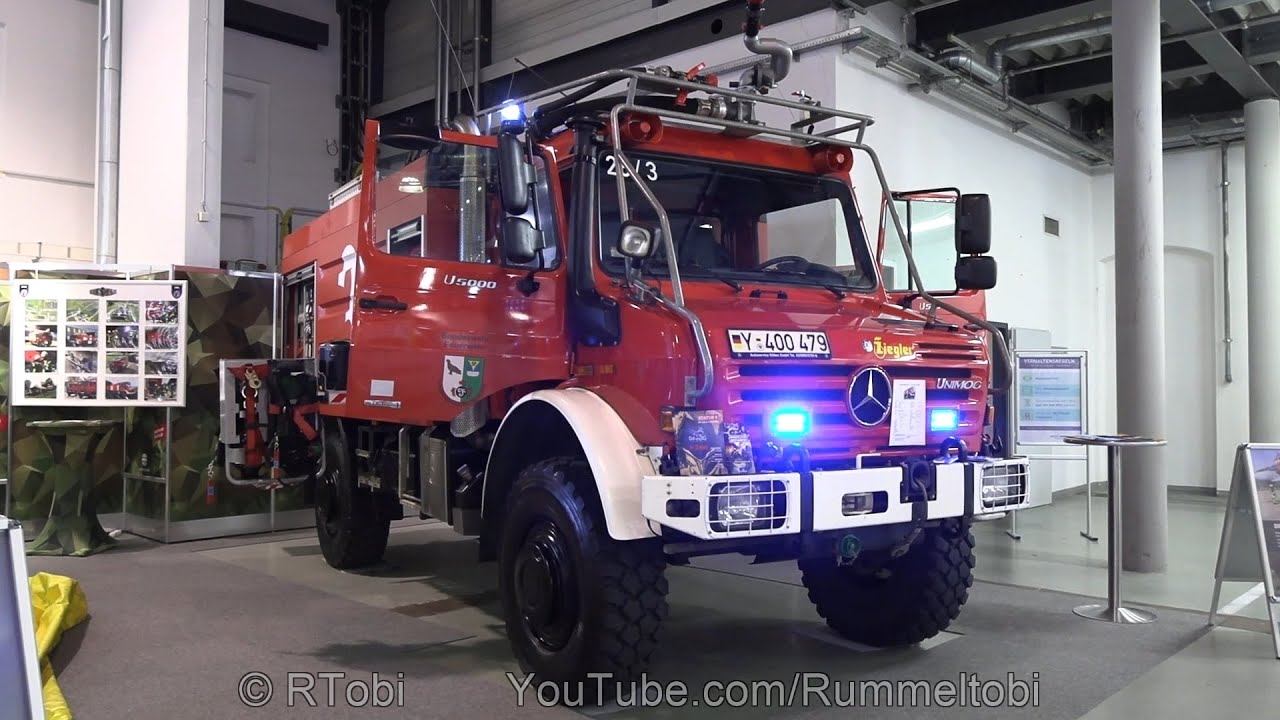 German Army - Wildfire/ Brush Fire Engine/ Tanker - MB Unimog - Exterior & Interior [GER | 10.2021]