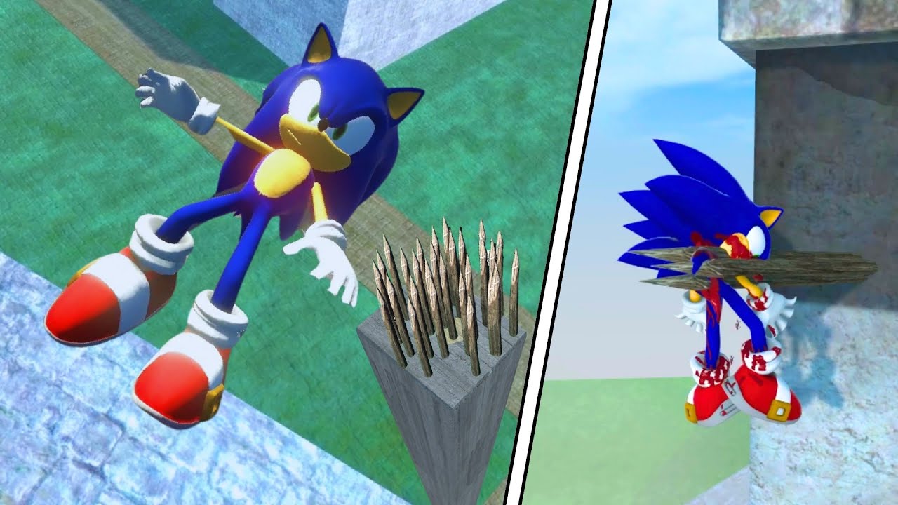 Sonic NPC Ragdoll Physics Compilation #40 | Overgrowth