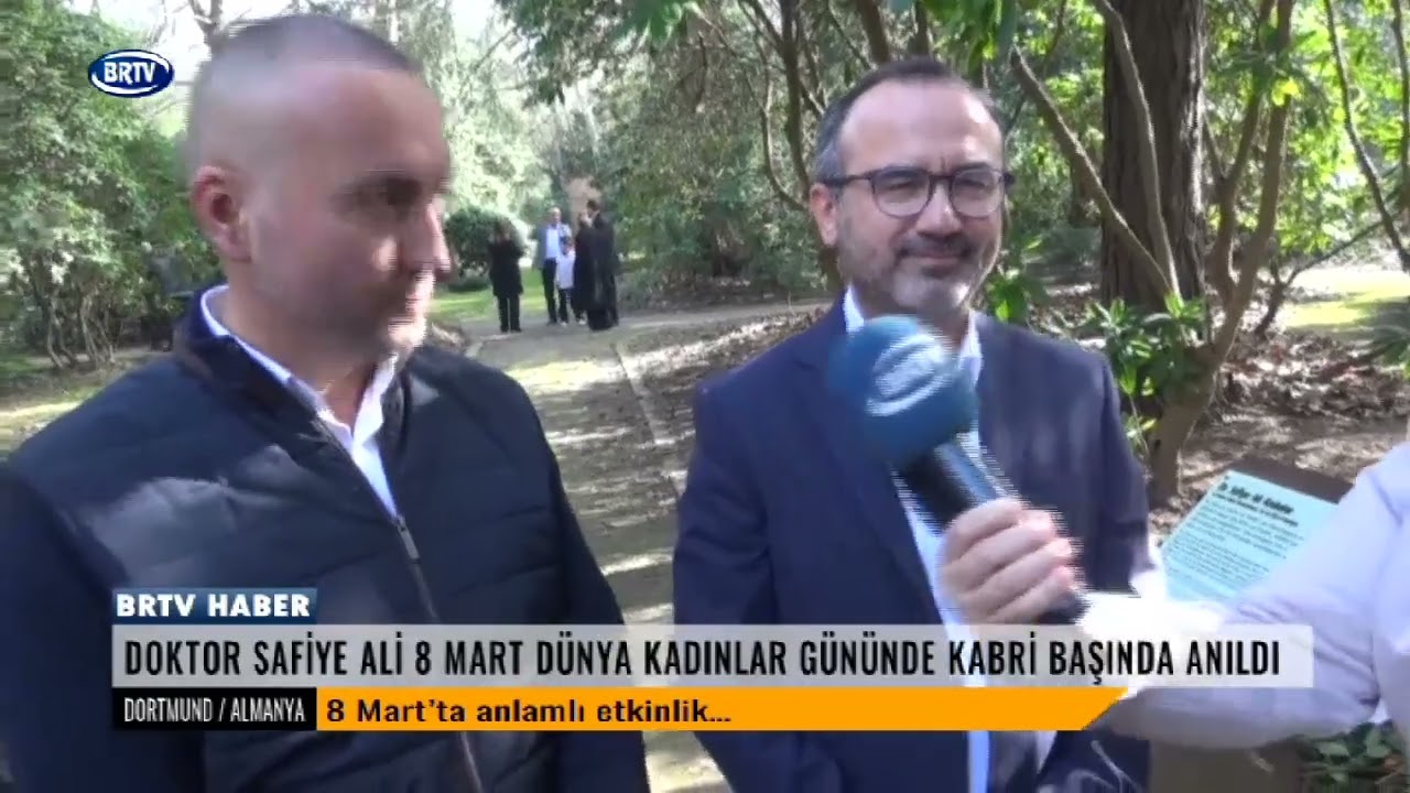 Dr. Safiye Ali 8 Mart Dünya Kadınlar Gününde Kabri Başında Anıldı
