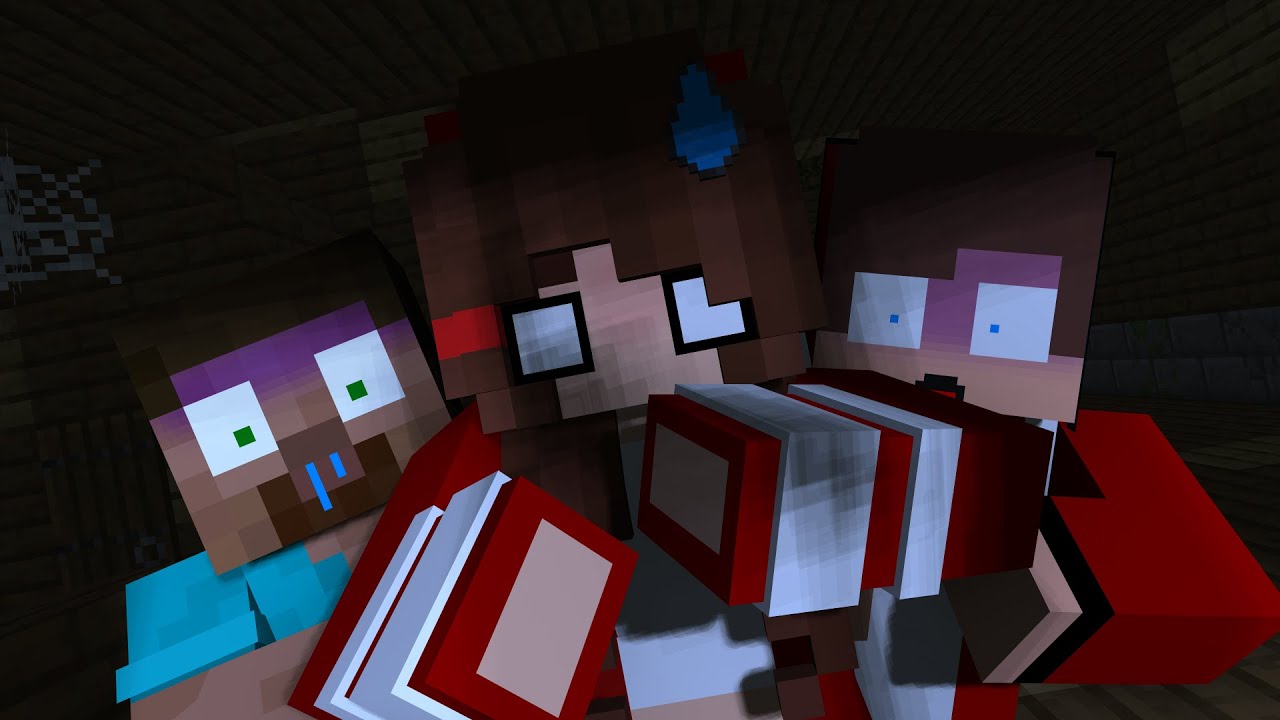 MAIZEN: JJ & Mikey HORROR Haunted House - Minecraft Animation