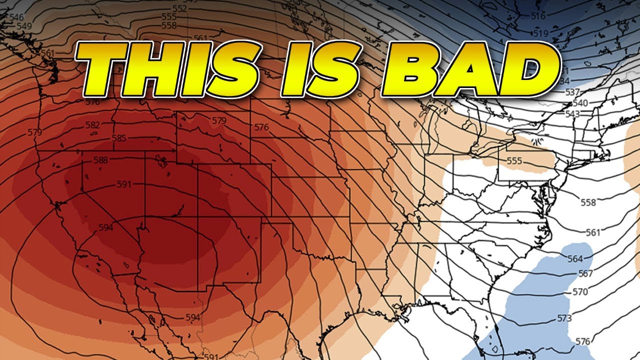 Major Heat Out West - Plus a Look Back at Yesterday's Severe Weather