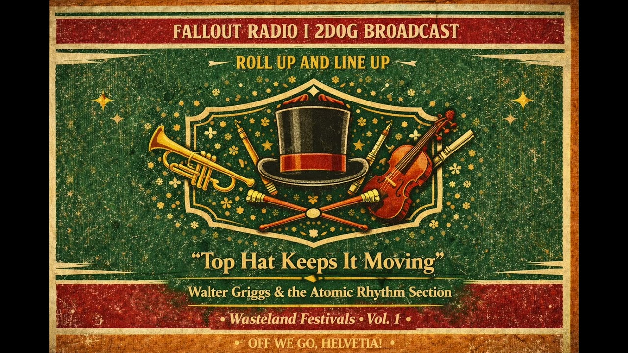 10. Top Hat Keeps It Moving – [Fasnacht Swing] Fallout Radio | 2Dog Broadcast