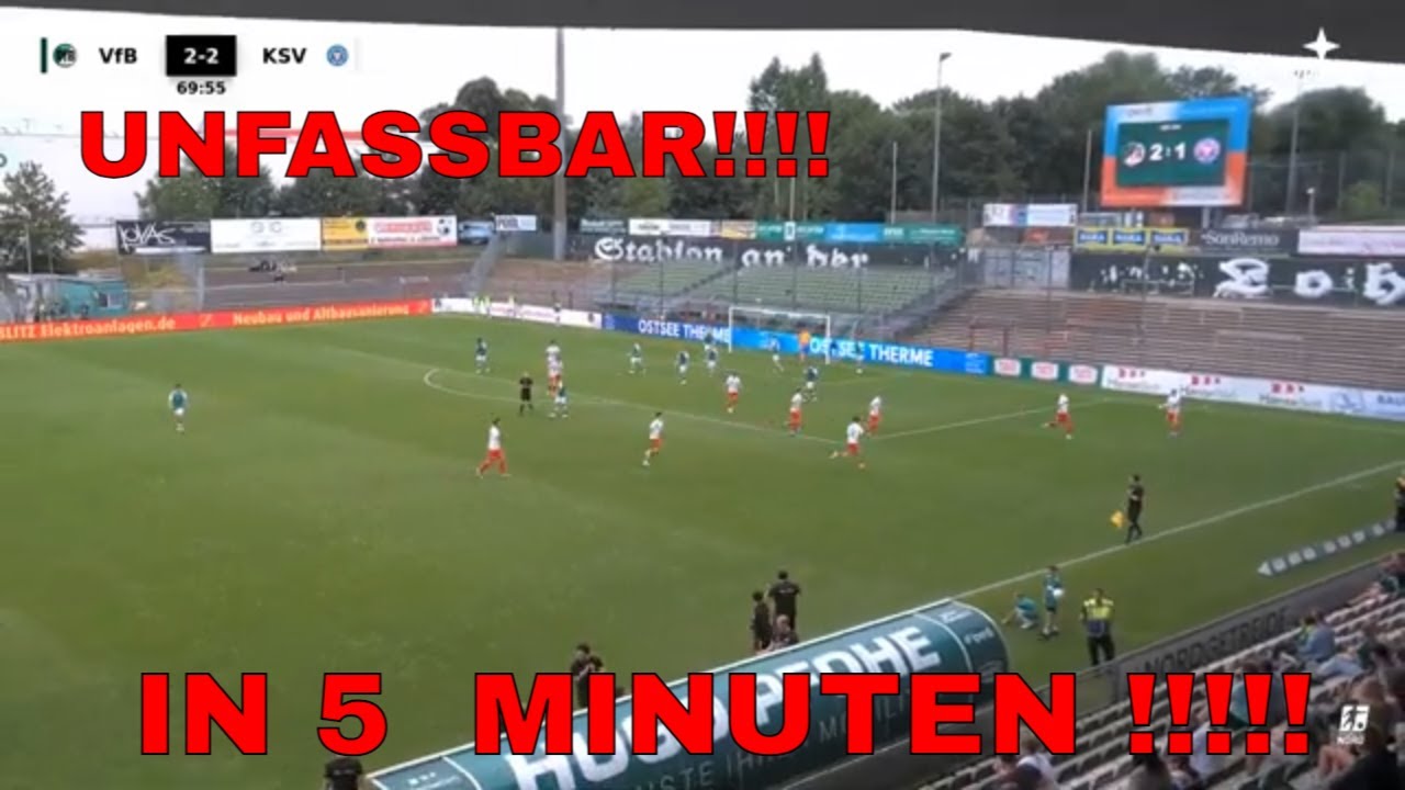 XXX Highlights! VfB Lübeck gegen Holstein Kiel II