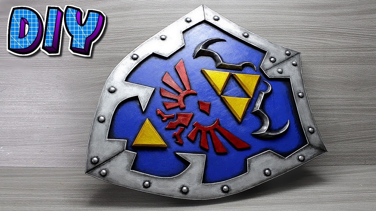 Escudo do Link (Hylian Shield) - DIY The Legend of Zelda.