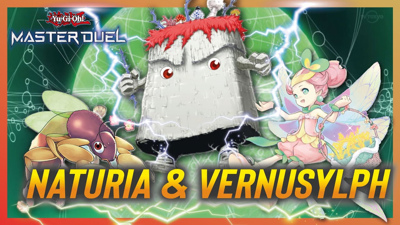 Best Naturia & Vernusylph Deck : Yugioh Master Duel Season 27 | Replays