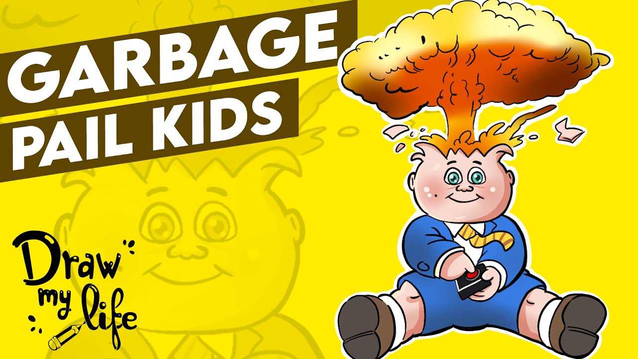GARBAGE PAIL KIDS te HARÁ VOMITAR 🤮 | Draw My Life en Español