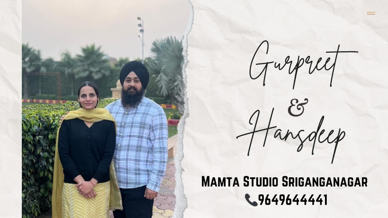 Gurpreet Weds Hansdeep Ring Ceremony Live 🔴 Mamta Studio 📞 9649644441