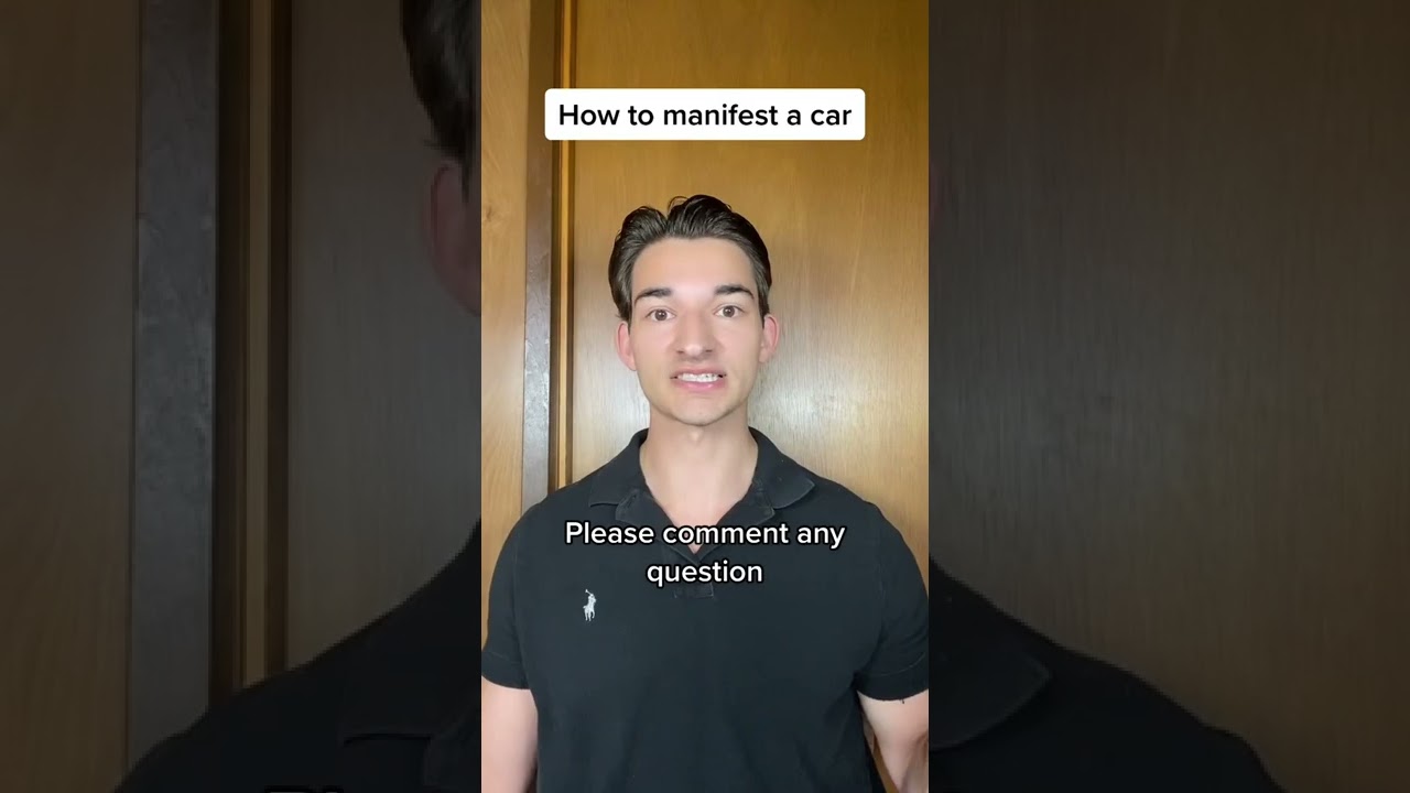 How to manifest a car (step by step) Neville Goddard Technique