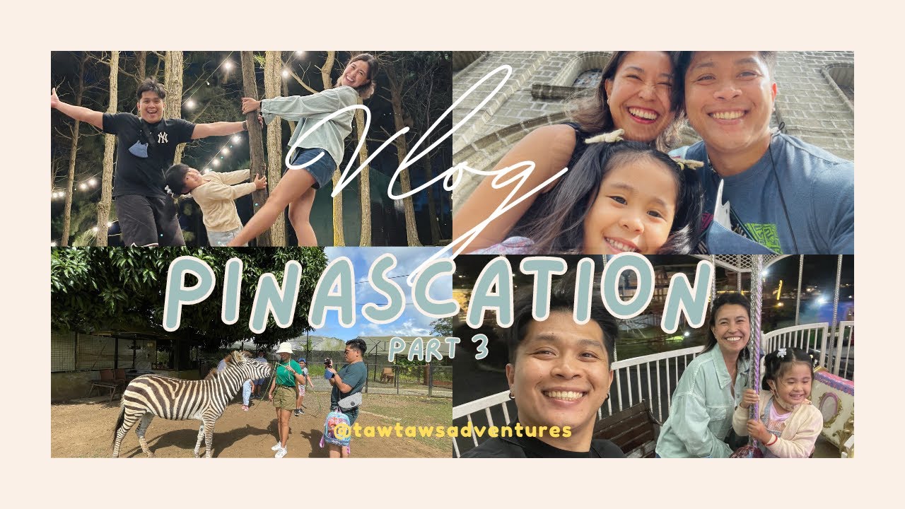 Pinas VACAY 2022!  PART 3. Cafe Hopping. Sky Ranch. Yokis Farm. Gingerbread House. Strawberry Farm