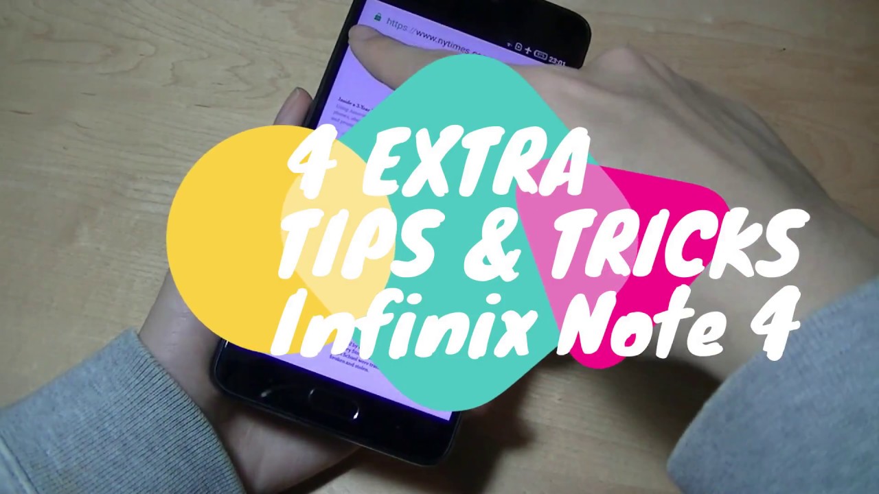 Tips & Tricks: Infinix Note 4 Pro (XOS) Android Phablet