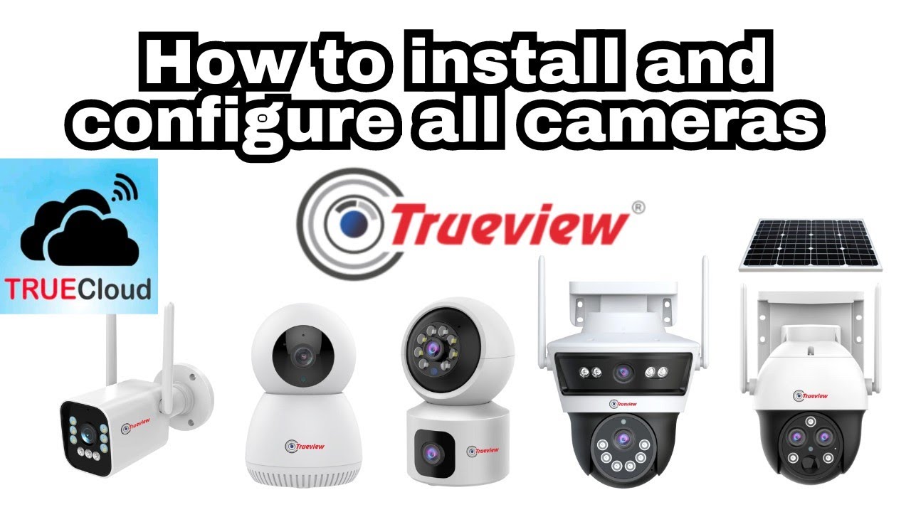 All trueview cameras complete setting and installation in telugu