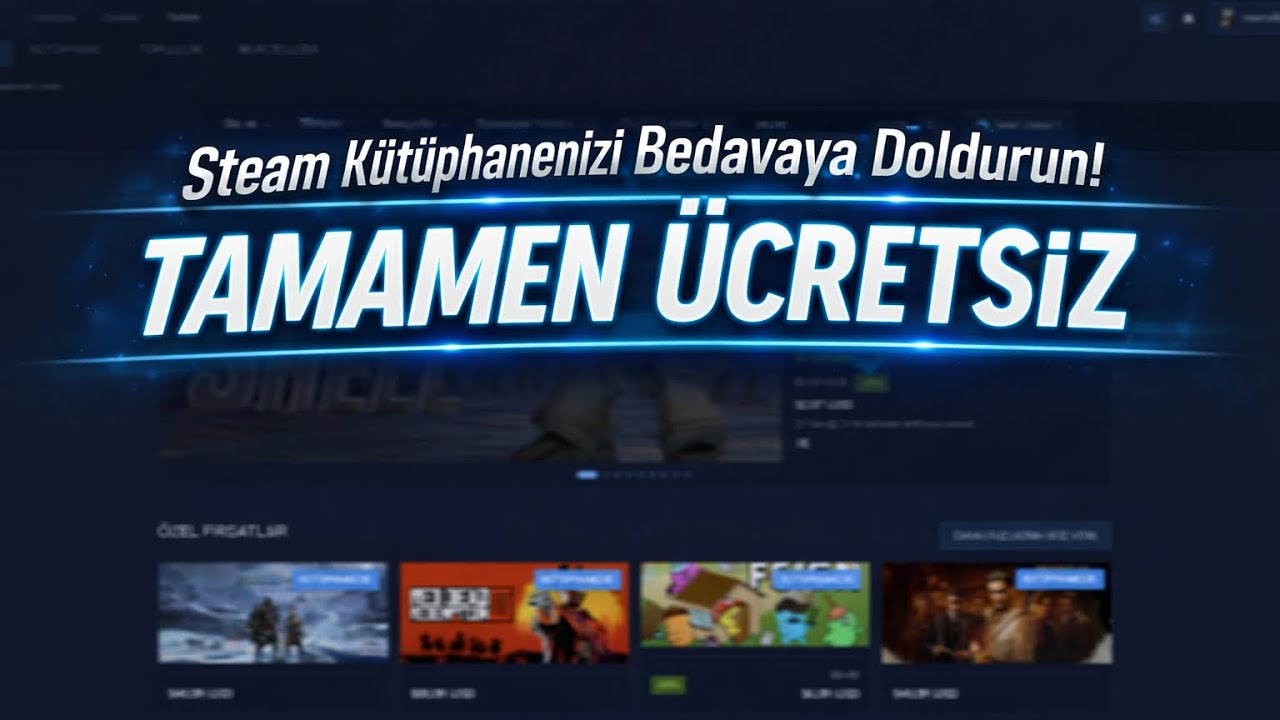 🏃&zwj;♀️&zwj;➡️ Steam K&uuml;t&uuml;phanenizi Bedavaya Doldurun! | Tamamen &Uuml;CRETSİZ | Paradise Steam Library
