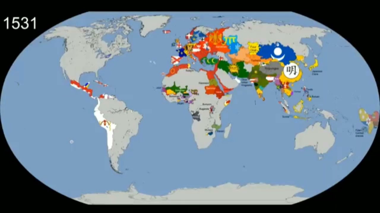 Evolution of the world