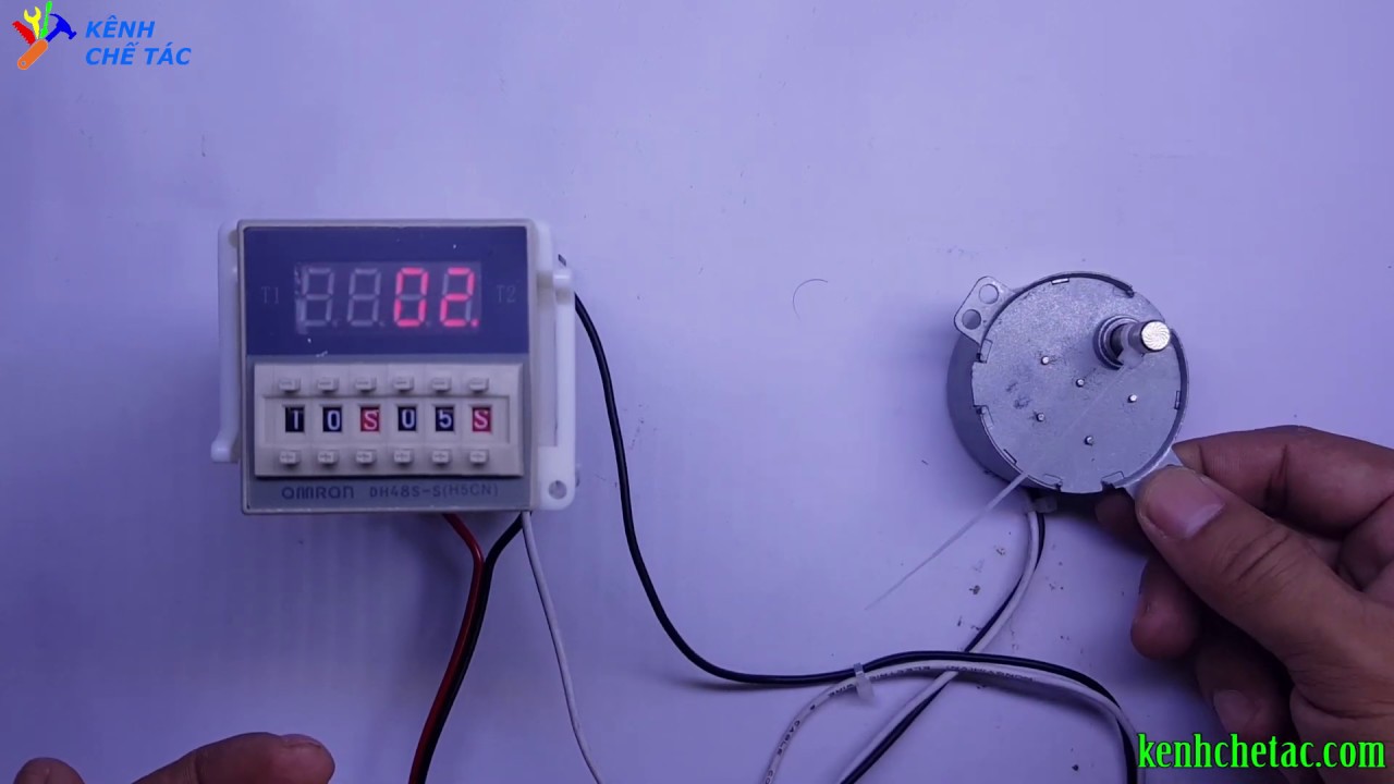 Bộ đảo trứng sử dụng timer đôi DH48S-S _ kênh chế tác