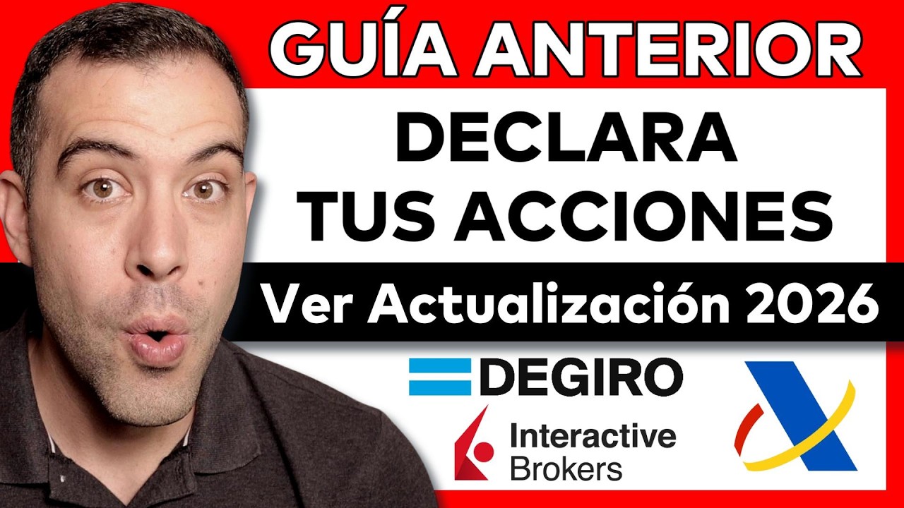 Declaración de la VENTA de ACCIONES en la Renta 👉 Paso a Paso ✅ DEGIRO e Interactive | AutoDeclaro