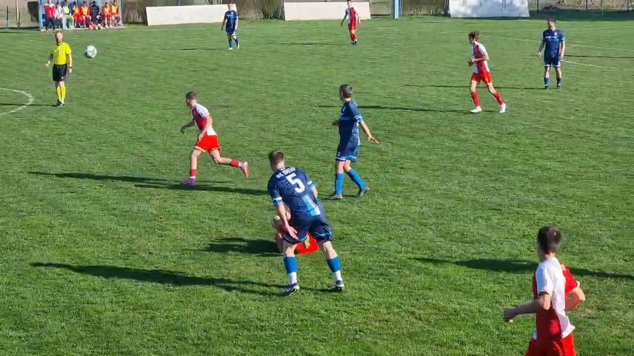 Prvo poluvreme:FK Lipar-FK Crvenka-Područna liga Sombor
