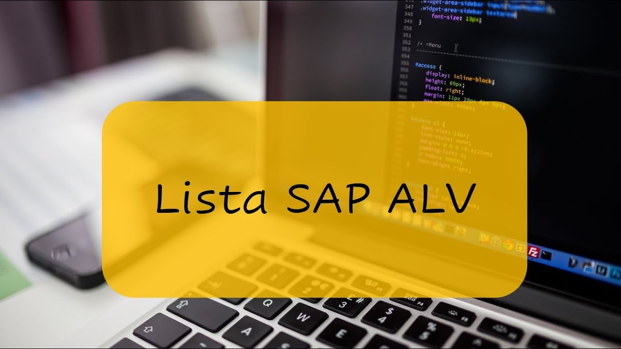 Lista SAP ALV