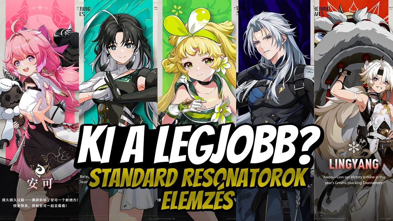 Standard Resonatorok Elemzés | Wuthering Waves