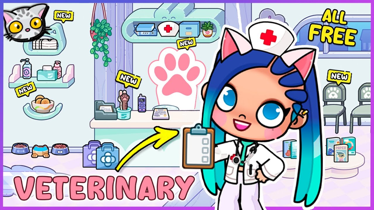 🏥 Постройте БЕСПЛАТНУЮ ВЕТБОЛЬНИЦУ, чтобы СПАСТИ ЖИЗНЬ Тофу 🐾💖 Мир Аватара