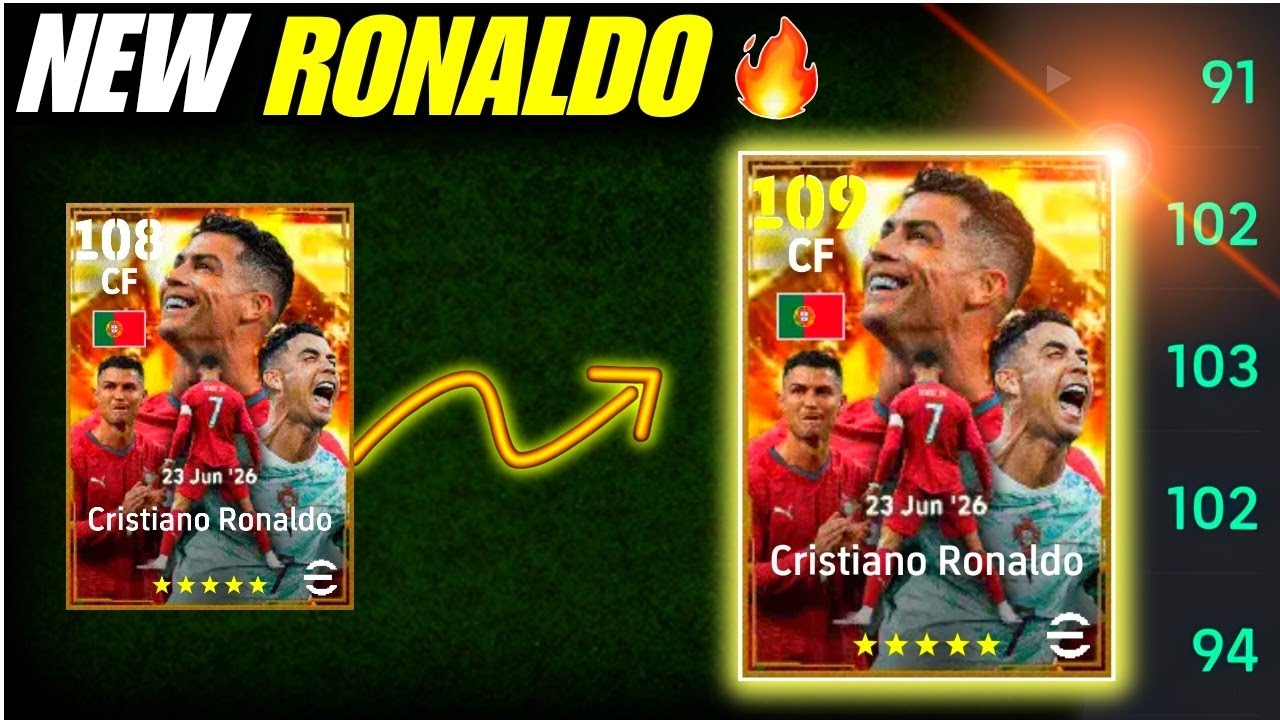 109 CRISTIANO RONALDO BIG TIME ЛУЧШАЯ ПРОКАЧКА 💀🔥 | C. Ronaldo Efootball 2026 | efootball 2026 mo...