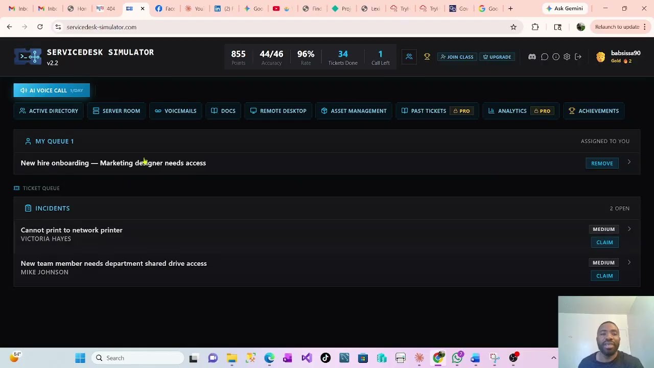 Как использовать ServiceDesk Simulator, чтобы получить свою первую работу в IT-службе поддержки в...