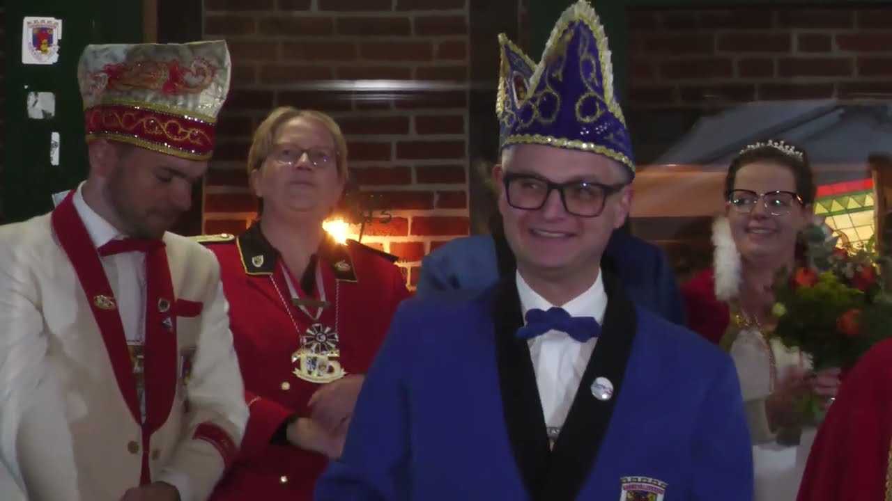 Prinzenproklamation in Wüllen 2024/2025