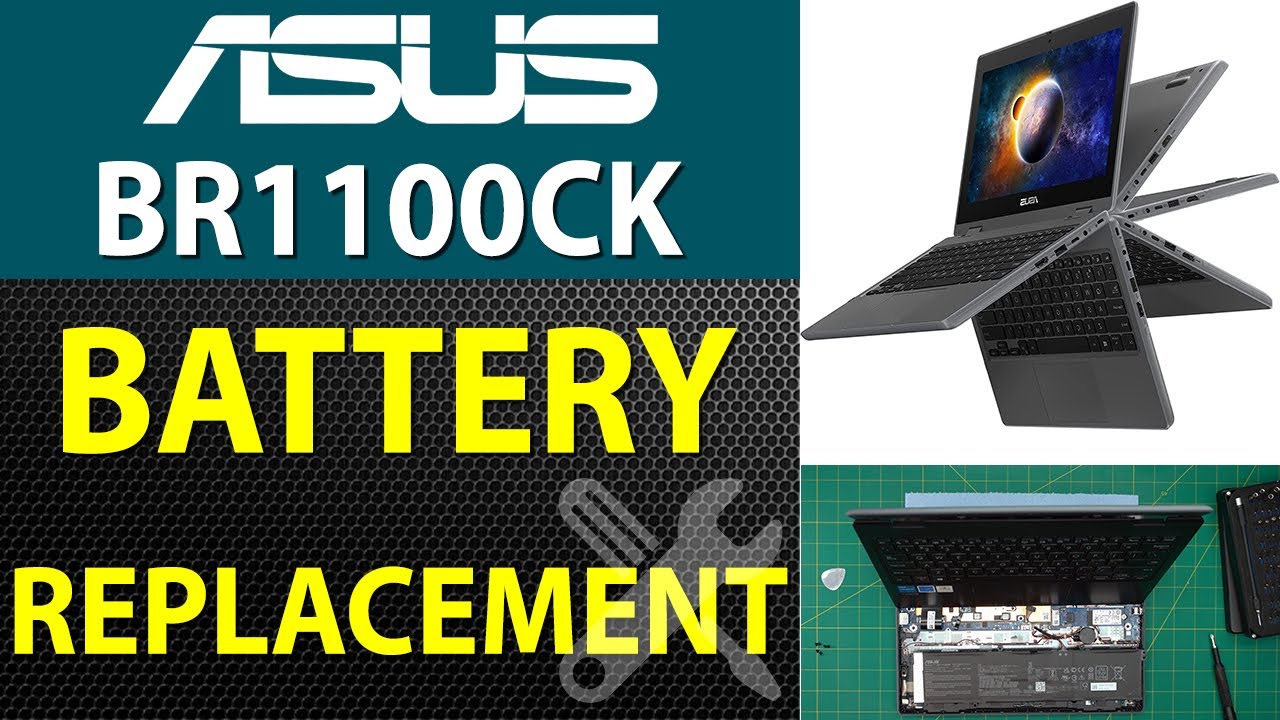 How to Replace Battery on Asus BR1100CK Laptop - Step-by-Step🔋🪫
