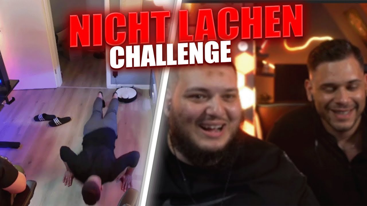 NICHT LACHEN CHALLENGE MIT BREITENBERG! | ABUGOKU
