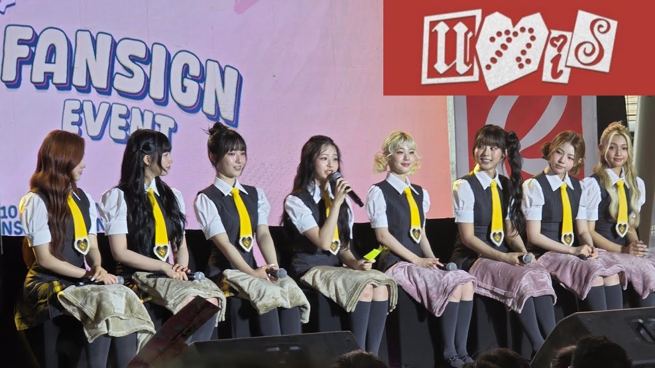 250810 Unis Fansign Event in Manila #UNIS 