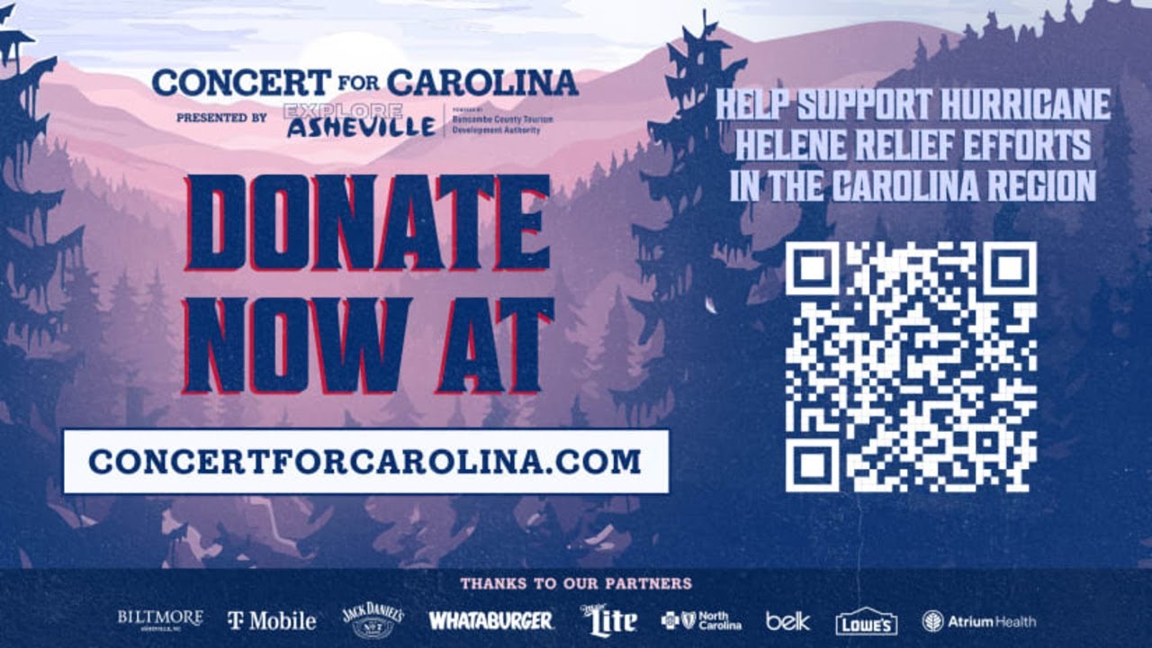 VA - Concert for Carolina: Benefit Concert * Charlotte, NC, US (Oct 26, 2024) 2160p UHDTV UltraHD 4K