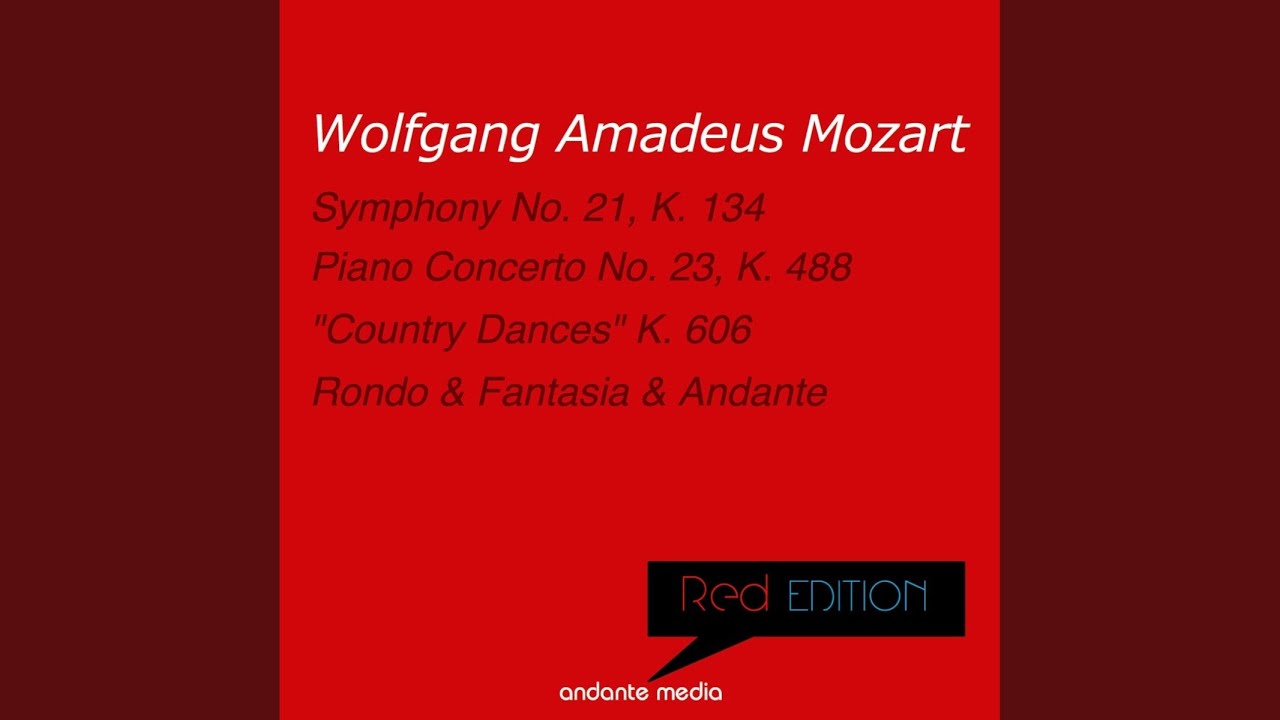 Symphony No. 21 in A Major, K. 134: II. Andante