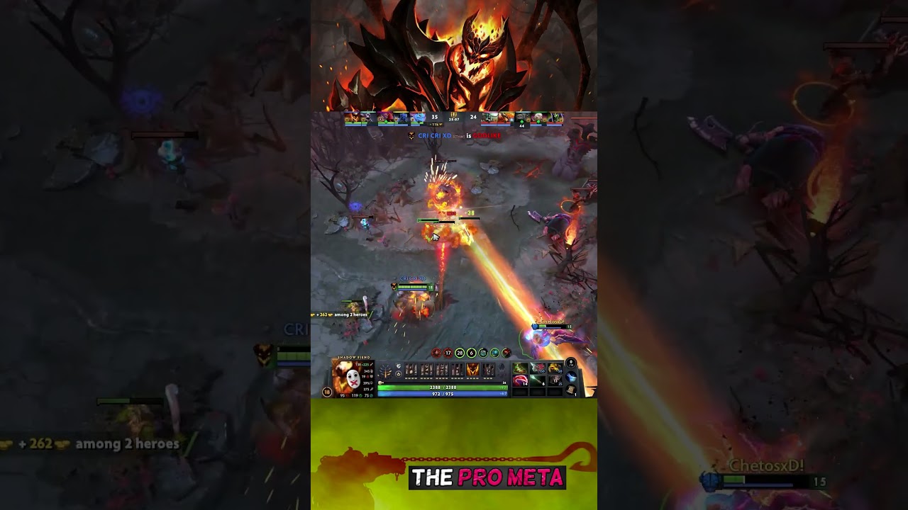 Dota 2: БОЙ SHADOW FIEND! 🔥