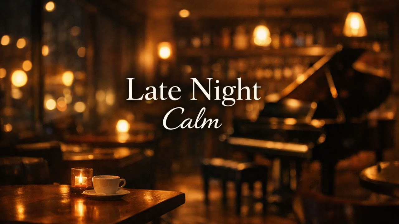 Late Night Calm Piano | Relax, Study & Sleep