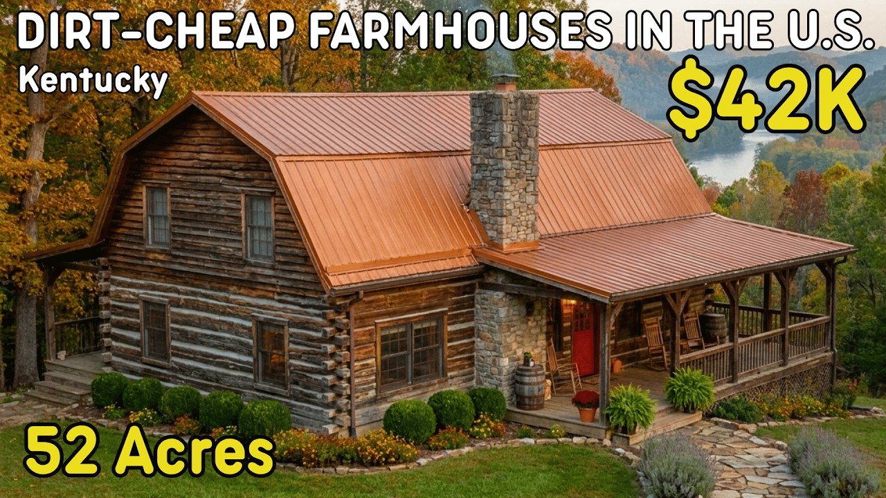 10 DIRT CHEAP Farmhouses in Kentucky with Massive Land &mdash; Best Real Estate For Sale Right Now!