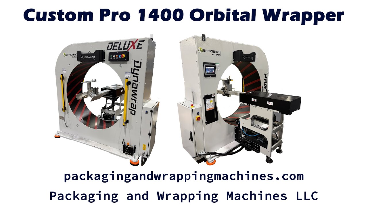 Stretch Wrapper for Tubing | Pro 1400 Orbital Wrapping Machine