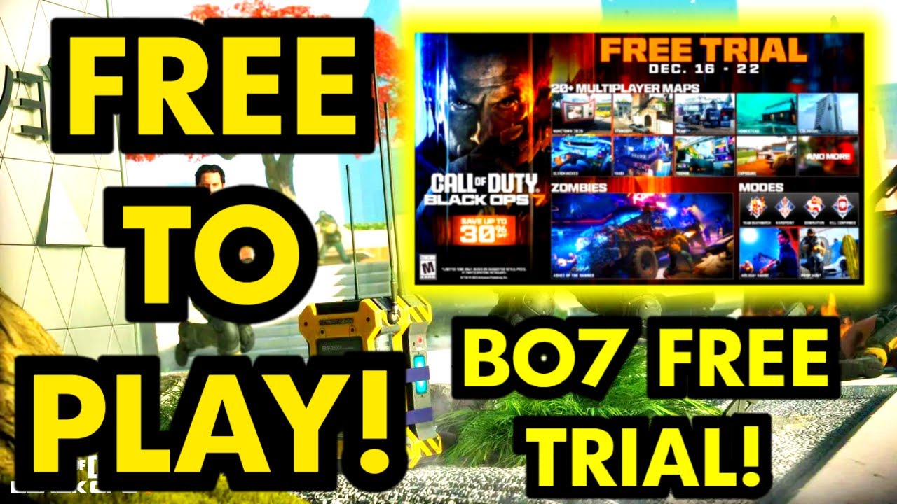 Как вы можете играть в Black Ops 7 БЕСПЛАТНО! (Бесплатная пробная версия BO7)