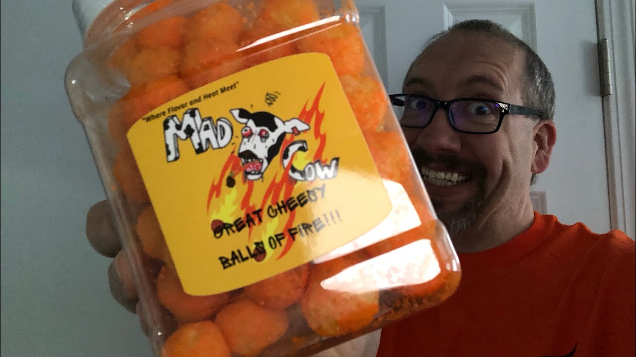Great CHEESY Balls of FIRE | Mad Cow | Review