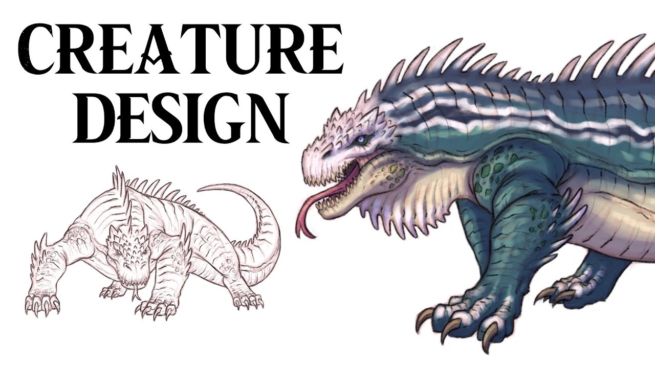 Creature Design - Drakes, Griffins & Trolls!