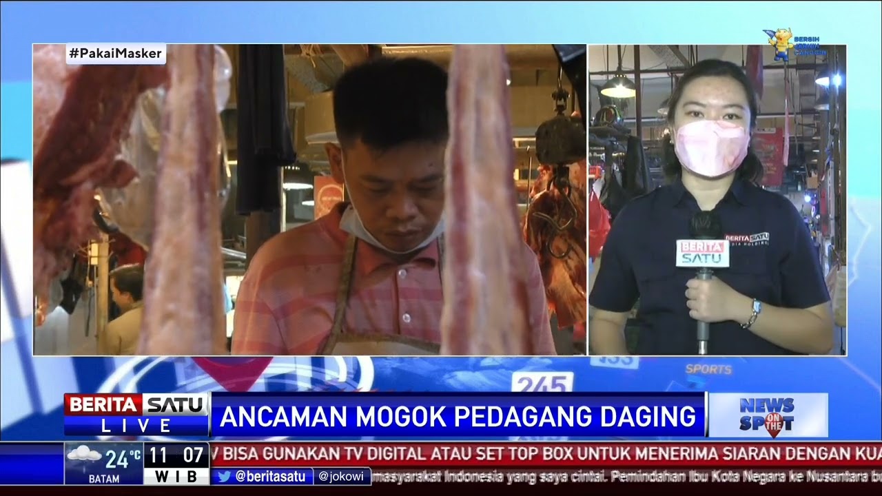 Pedagang Daging Akan Mogok Jualan Selama Lima Hari