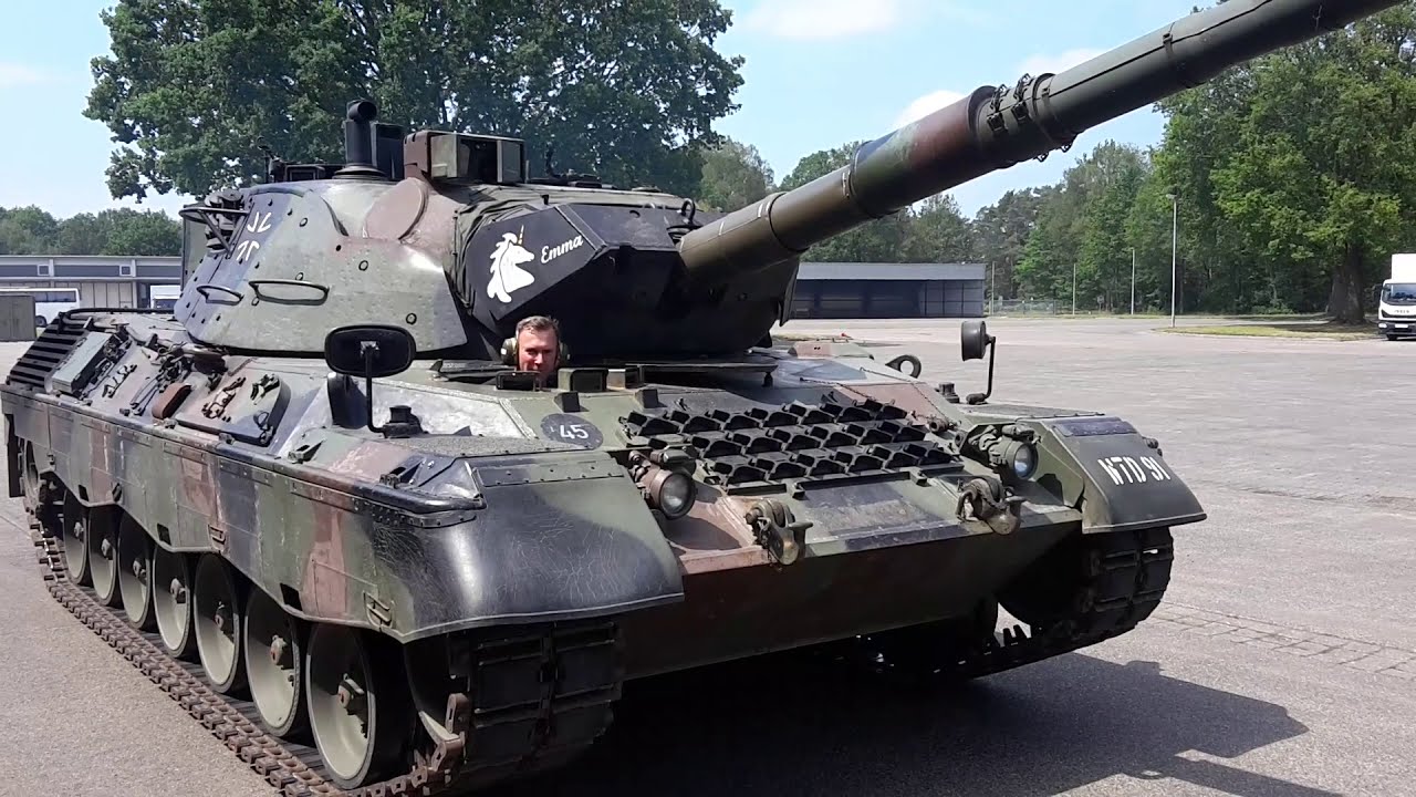 Leopard 1 a5 der WTD 91 Meppen am Tag der Bundeswehr in M&uuml;nster 2019