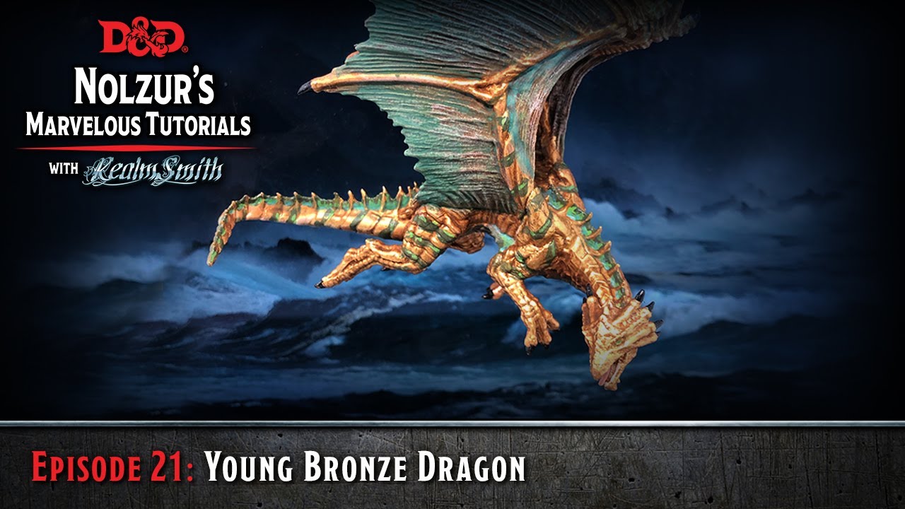 Ep. 21: Young Bronze Dragon - D&D Nolzur’s Marvelous Tutorials with RealmSmith