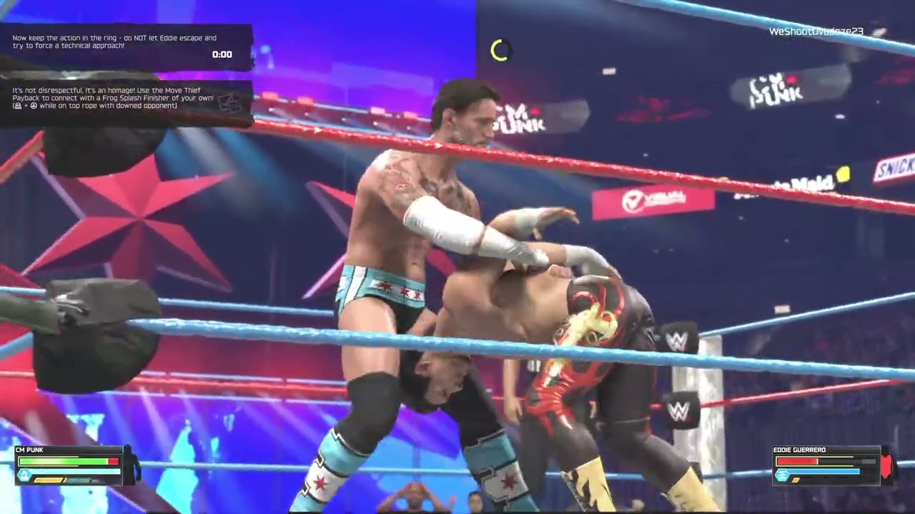 CM PUNK VS EDDIE GUERRERO CM PUNKVILLION #wwe2k26