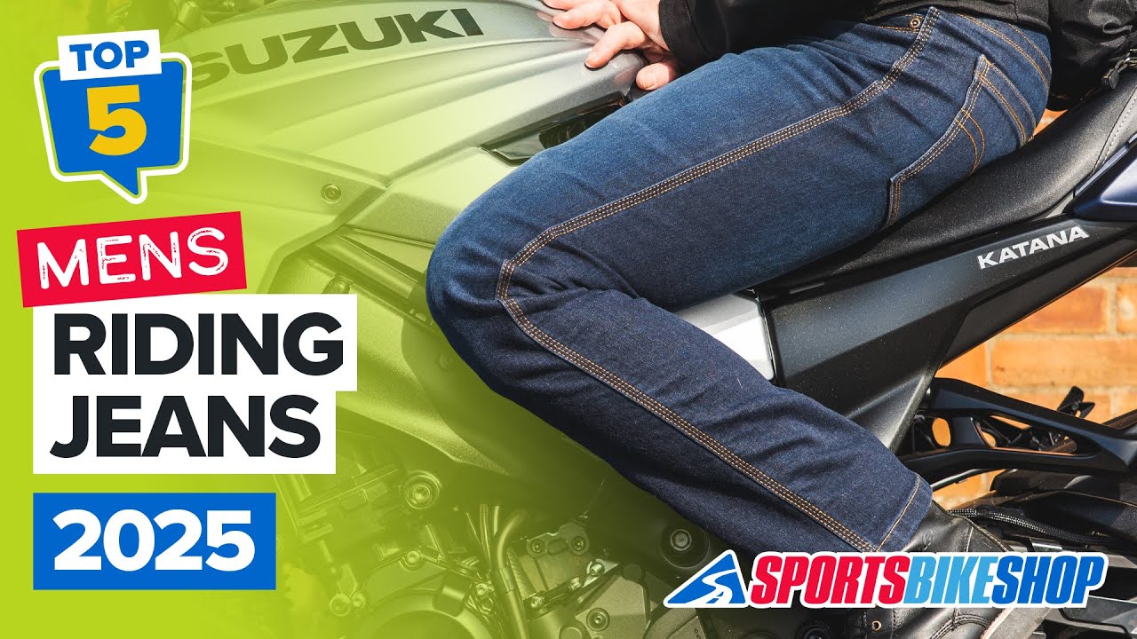 The best 5 men's denim motorcycle jeans for 2025 - Sportsbikeshop
