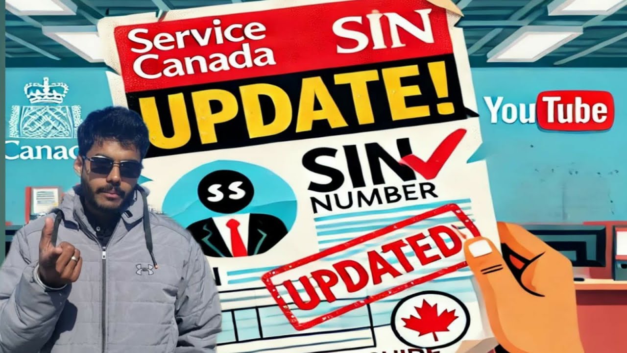 How To Update Your Sin Number In Canada || Step By Step Process #canada #updates #new #video